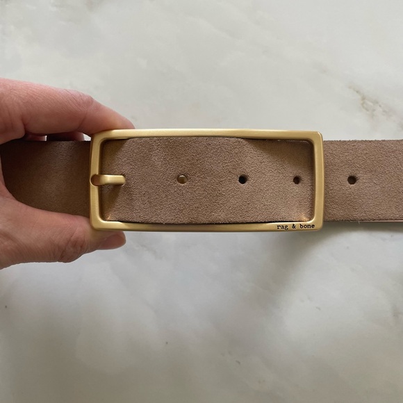 Rag & Bone Rebound Belt- Camel Size S - Picture 3 of 16